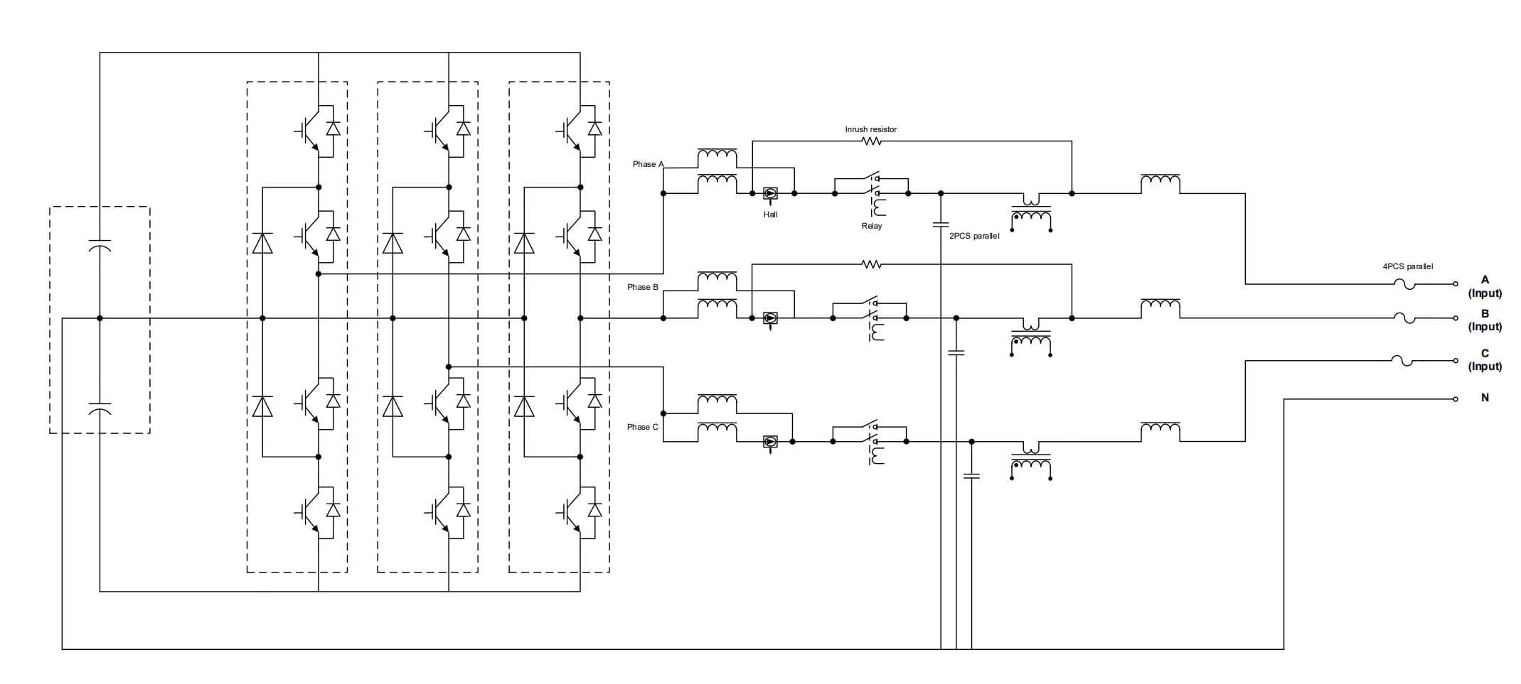 Electrical schematic diagram of enjoypowers AHF