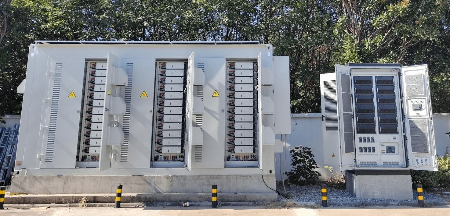1.2MW/2.4MWh 储能系统 ESS，恩玖科技 12×105kW PCS 安装在户外 PCS 机柜中