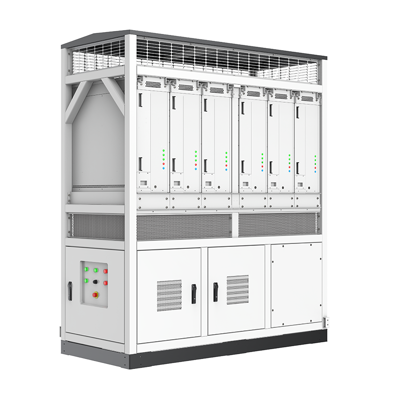 一台户外机柜中的 6×1500Vdc PCS 模块 (2)