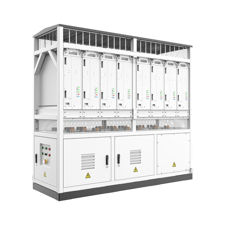 一台户外机柜中的 8×1500Vdc PCS 模块 (1)