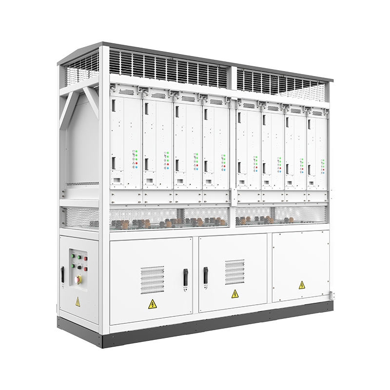 一台户外机柜中的 8×1500Vdc PCS 模块 (1)